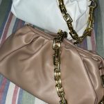 Gold Chains Dumpling Clip Purse Bag photo review